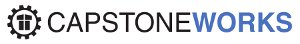 Capstone Works Logo White sm
