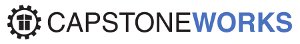 Capstone Works Logo White sm